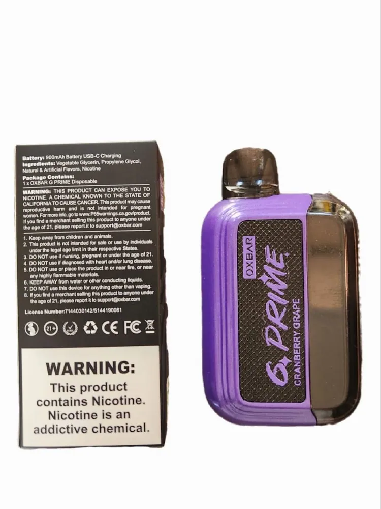 Oxbar S Cranberry Grape